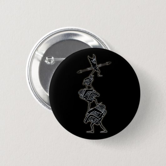Tiki Adventure Button (Vorne & Hinten)
