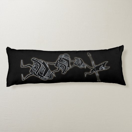 Tiki Adventure Seitenschläferkissen (Rückseite)