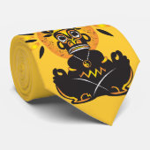 Tiki Affe-Krawatte Krawatte (Gerollt)