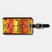 Tiki Ailani hawaiische Gepäckanhänger (Vorderseite horizontal)