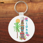 Tiki Aloha Schlüsselanhänger (Vorderseite)