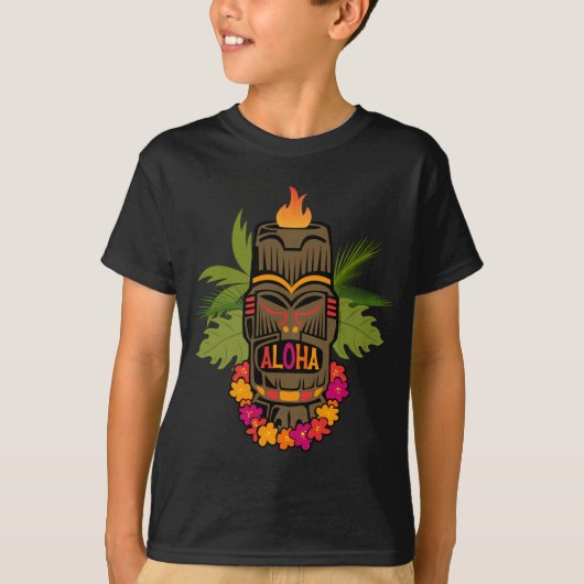 Tiki Aloha T-Shirt (Vorderseite)