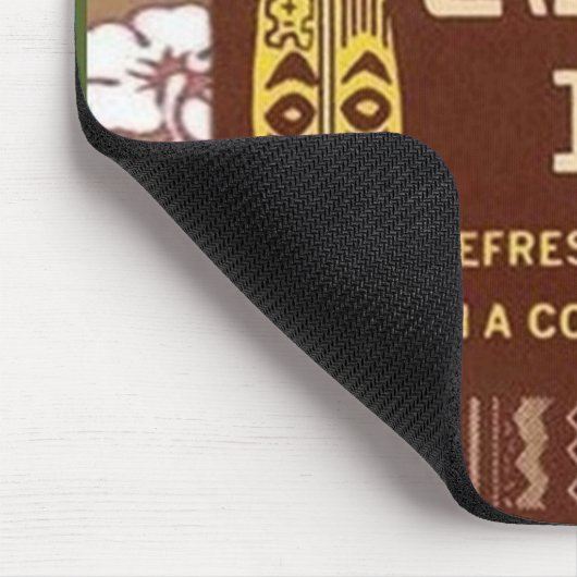 Tiki Art - Cocos Calabash Bar Mousepad (Ecke)