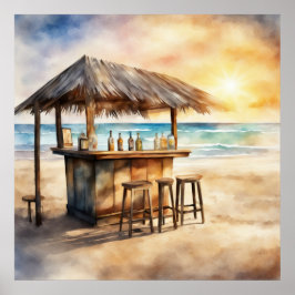 Tiki Bar - 3 - Poster