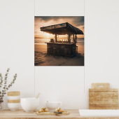 Tiki Bar - 5 - Poster (Küche)