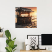 Tiki Bar - 6 - Poster (Heimbüro)