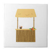 Tiki-Bar Fliese (Vorderseite)
