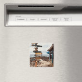 "Tiki Bar" Fotografie Magnet (In Situ (Geschirrspüler))
