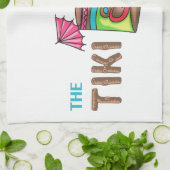 Tiki Bar Geschirrtuch (Gefaltet)