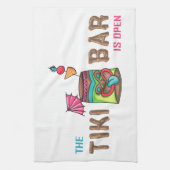 Tiki Bar Geschirrtuch (Vertikal)