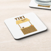 Tiki Bar Getränkeuntersetzer (Linke Seite)