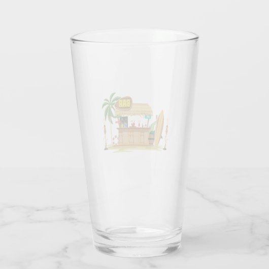 Tiki Bar Glass Glas (Rückseite)