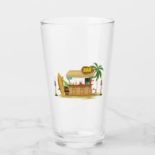 Tiki Bar Glass Glas