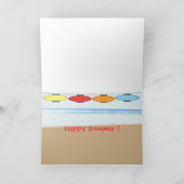 Tiki Bar Greeting Cards Karte (Innenseite)