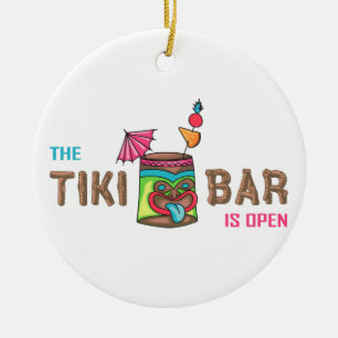 Tiki Bar Keramik Ornament
