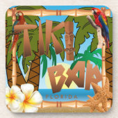 Tiki Bar Party Design Untersetzer (Vorderseite)