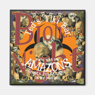 Tiki Bar Party mit den Amazonen auf den Mudflats Magnet