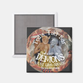 Tiki Bar Party mit den Dämonen auf den Mudflats Magnet (Vorderseite/Rückseite)