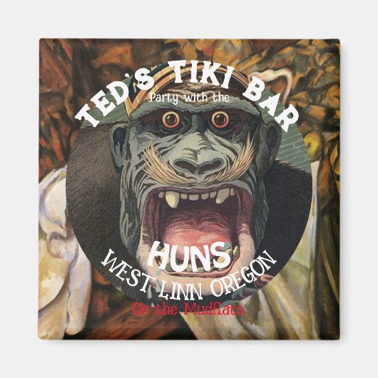 Tiki Bar Party mit den HUNS auf den Mudflats Magnet (Vorne)