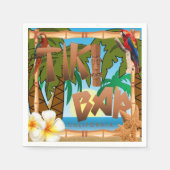 Tiki Bar Party Serviette (Vorderseite)