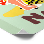 Tiki Bar Sign Name Poster (Ecke)