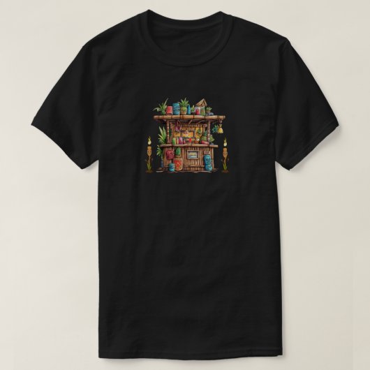 Tiki Bar T - Shirt (Design vorne)