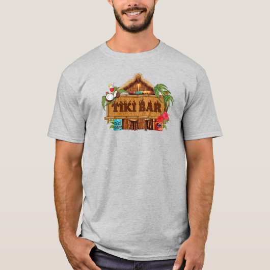 Tiki Bar T - Shirt (Vorderseite)