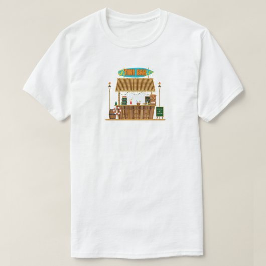 Tiki Bar T - Shirt (Design vorne)