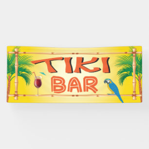 Tiki Bar tropisches Beach Party Banner