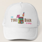 Tiki Bar Truckerkappe (Vorderseite)