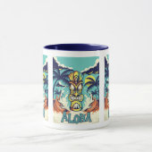 Tiki Beach Aloha Tasse (Zentrum)