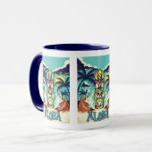 Tiki Beach Aloha Tasse (Vorderseite Links)