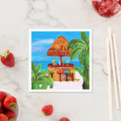 Tiki Beach Bar napkins Serviette (Beispiel)