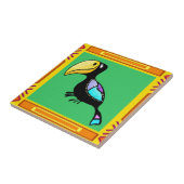 Tiki Bird Fliese (Seite)