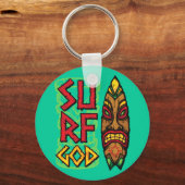 Tiki Board Wind God Schlüsselanhänger (Vorderseite)