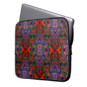 Tiki Butterfly... Laptopschutzhülle (Vorderseite Links)