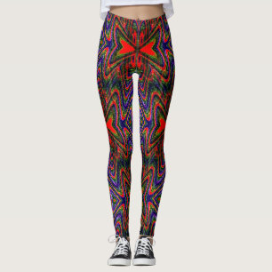 Tiki Butterfly... Leggings