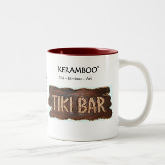 Tiki Coffee Mug / Kaffee Becher Zweifarbige Tasse