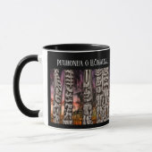 Tiki Council, Big Island, Hawaii, Schwarze Tasse (Links)