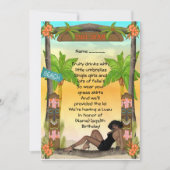 Tiki - Einladung (Vorderseite)