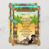 Tiki - Einladung (Vorne/Hinten)