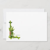 Tiki Frame Birthday Party Einladung (Rückseite)