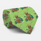 Tiki Garten-Krawatte 2 Krawatte (Gerollt)