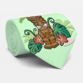 Tiki Garten-Krawatte Krawatte (Gerollt)