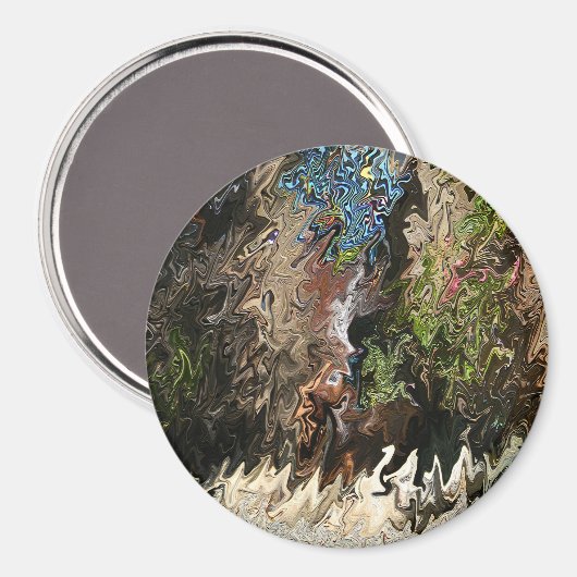 Tiki Garten... Magnet (Vorderseite/Rückseite)