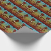 Tiki Geschenkpapier (Ecke)