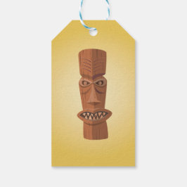 Tiki Gift Tag Geschenkanhänger
