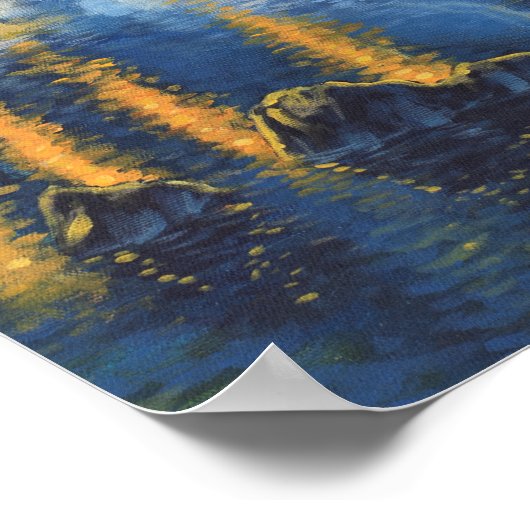 Tiki God Poster (Ecke)