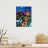 Tiki God Poster (Küche)