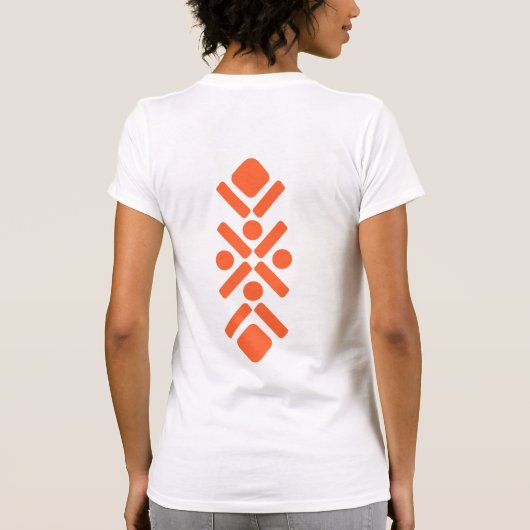 Tiki God Statue T-Shirt (Rückseite)